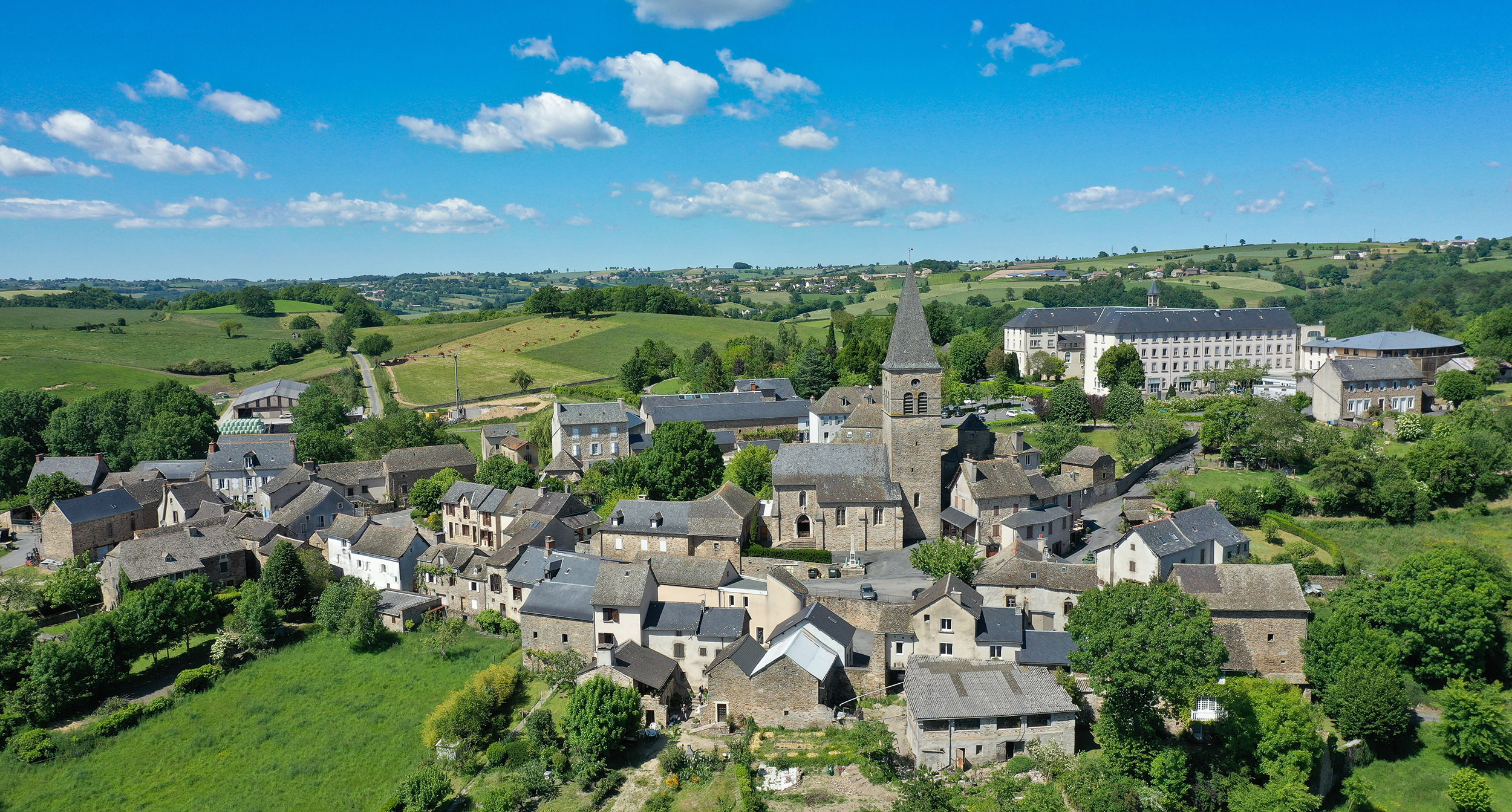 Vue aérienne de Gramond